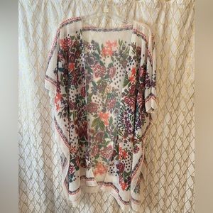 Floral kimono
